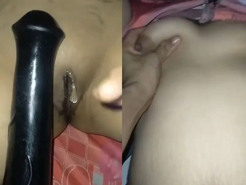 Cô bạn gái xinh tươi vú to bím múp tự sướng bằng sextoy cực sướng